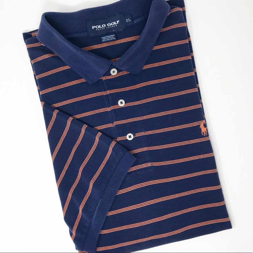 Polo Ralph Lauren Polo Golf Striped Shirt *XL*